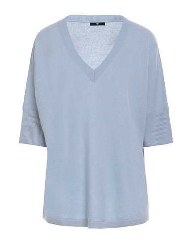 M& Paris Maglia in Cachemire Blu chiaro 100% Cachemire