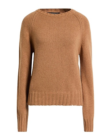 ARAGONA Maglia in Cachemire Cammello 100% Cachemire