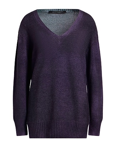 ARAGONA Jumper Purple 100% Merino Wool
