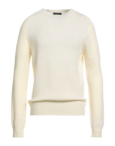 ARAGONA Sweater Cream 100% Wool