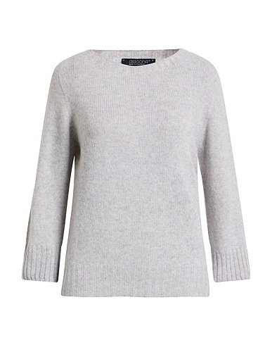 ARAGONA Jumper Light grey 85% Wool, 15% Cashmere