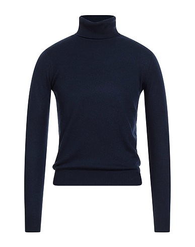 ARAGONA Turtleneck Navy 70% Merino Wool, 30% Cashmere