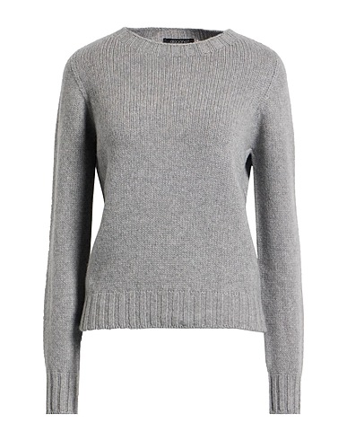 ARAGONA Cashmere jumper Light grey 100% Cashmere