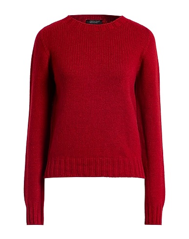 ARAGONA Maglia in Cachemire Rosso 100% Cachemire