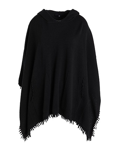 M& Paris Cloak Black 100% Cashmere