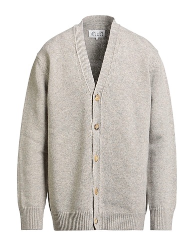 MAISON MARGIELA Strickjacke Grau 100% Wolle