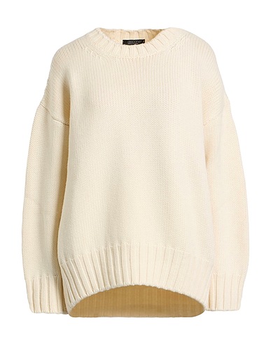 ARAGONA Pullover Elfenbein 100% Wolle