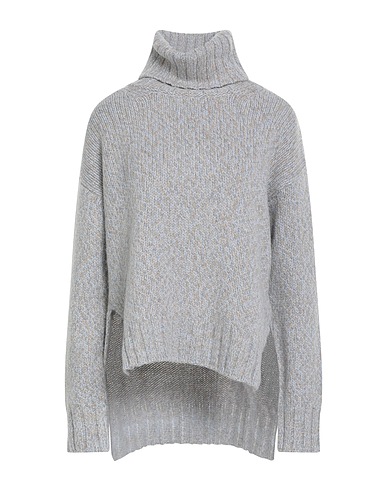 ARAGONA タートルネック スカイブルー 毛（ベビーアルパカ） 50% / ウール 50%