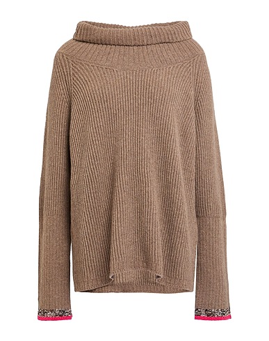 ARAGONA Cashmere jumper Khaki 100% Cashmere