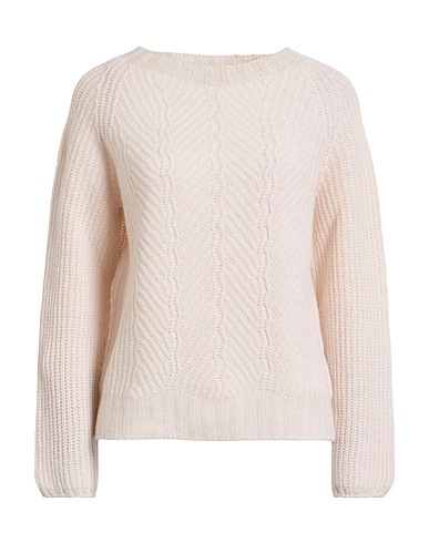 ARAGONA Jumper Ivory 85% Wool, 15% Cashmere