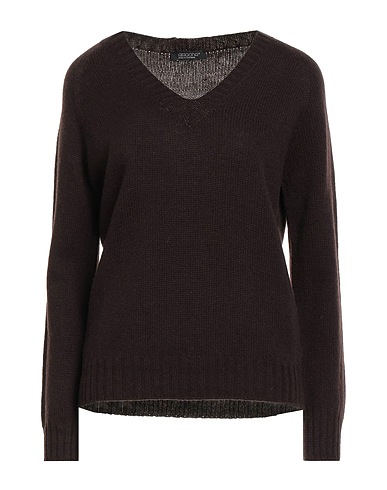 ARAGONA Pullover Testa di moro 85% Lana, 15% Cachemire