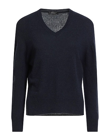 ARAGONA Cashmere jumper Midnight blue 100% Cashmere