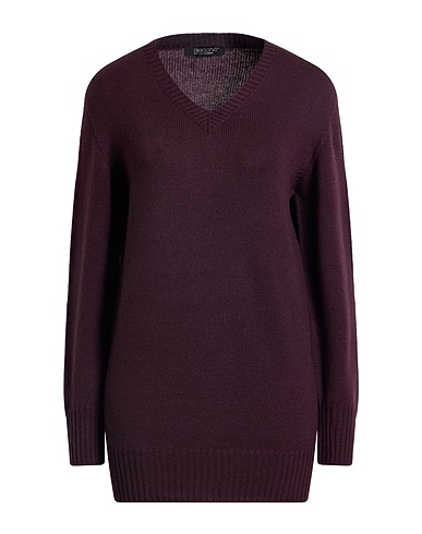 ARAGONA Jumper Plum 100% Wool