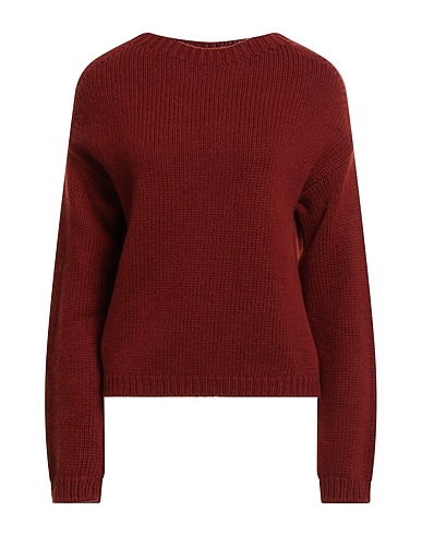 ARAGONA Maglia in Cachemire Mattone 100% Cachemire