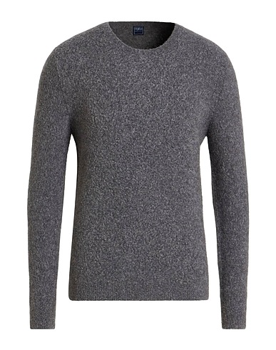 FEDELI Jumper Grey 49% Wool, 27% Polyester, 21% Cashmere, 3% Elastane