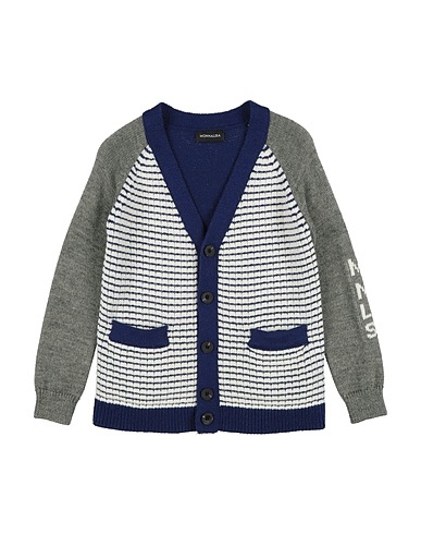 MONNALISA Cardigan Blue 70% Acrylic, 30% Wool