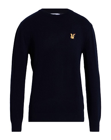 OLOW™ Jumper SIMON LANDREIN Midnight blue 100% Wool