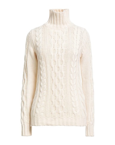ARAGONA Cashmere jumper Cream 100% Cashmere
