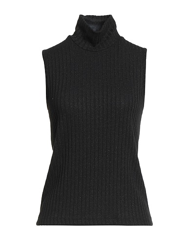 KARTIKA Polo neck Black 60% Polyester, 31% Viscose, 5% Elastane, 4% Polyamide
