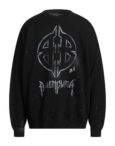 BALENCIAGA Jumper Black 73% Cotton, 27% Polyester