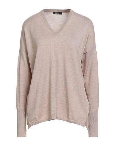 ARAGONA Pullover Beige 100% Lana Merino