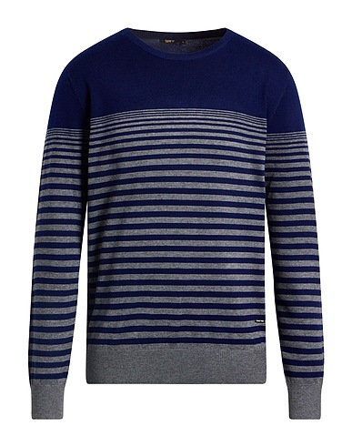 TAKE-TWO Jumper Midnight blue 50% Viscose, 30% Nylon, 20% Merino Wool