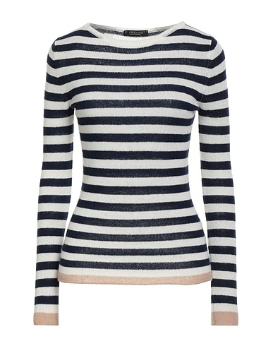 ARAGONA Maglia in Cachemire Blu notte 100% Cachemire