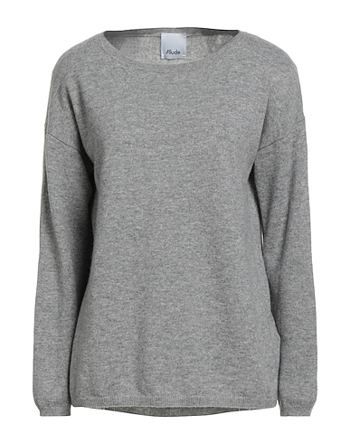 ALLUDE Kaschmirpullover  Grau 100% Kaschmir