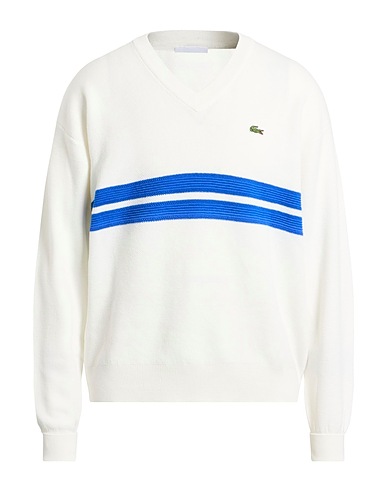 LACOSTE Jumper White 79% Cotton, 21% Polyester