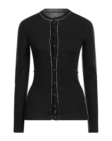 MM6 MAISON MARGIELA Strickjacke Schwarz 70% Schurwolle, 30% Acryl