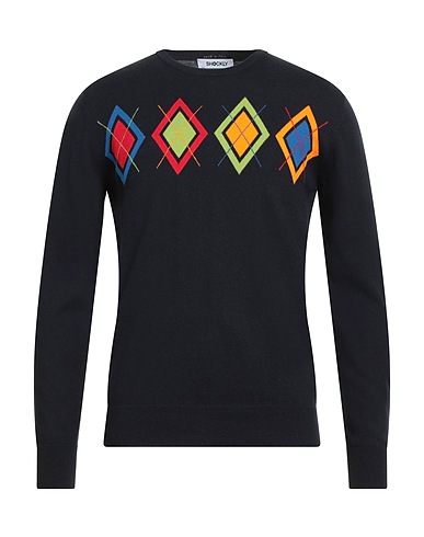 SHOCKLY Jumper Midnight blue 95% Cotton, 5% Cashmere