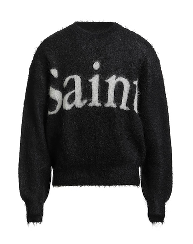 SAINT MICHAEL Pullover Nero 55% Lana mohair, 30% Nylon, 15% Lana