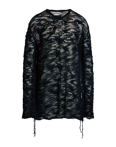 MM6 MAISON MARGIELA Свитер Чёрный 40% Акрил, 30% Полиамид, 30% Шерсть-мохер