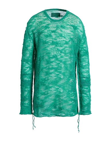 MM6 MAISON MARGIELA Pullover Verde 40% Acrilico, 30% Poliammide, 30% Lana mohair