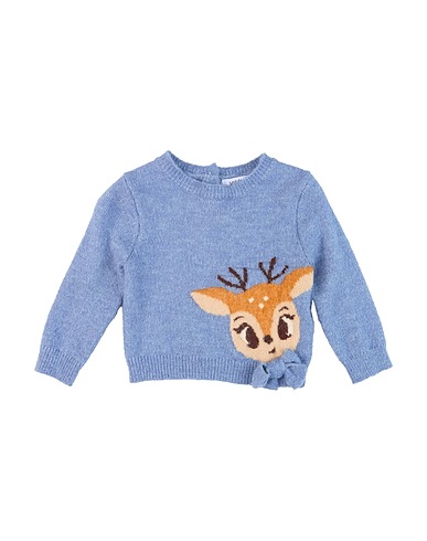 MEILISA BAI Pullover Taubenblau 57% Acryl, 40% Nylon, 3% Elastan