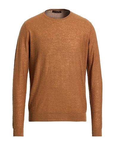 KEEN 61 Jumper Light brown 75% Cotton, 25% Linen