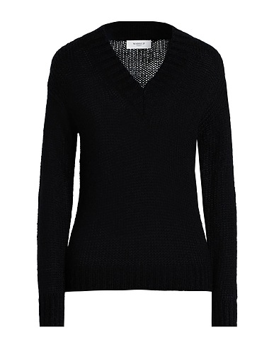 MARKUP Pullover Nero 47% Acrilico, 30% Poliammide, 15% Lana, 8% Lana mohair