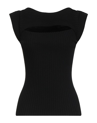 LIU •JO Jumper BETTER Black 62% Viscose, 38% Polyester
