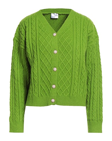ANONYME DESIGNERS Cardigan Light green 40% Acrylic, 20% Wool, 20% Polyester, 20% Polyamide