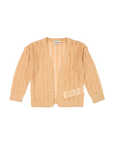 FRACOMINA MINI Cardigan Sand 100% Acrylic