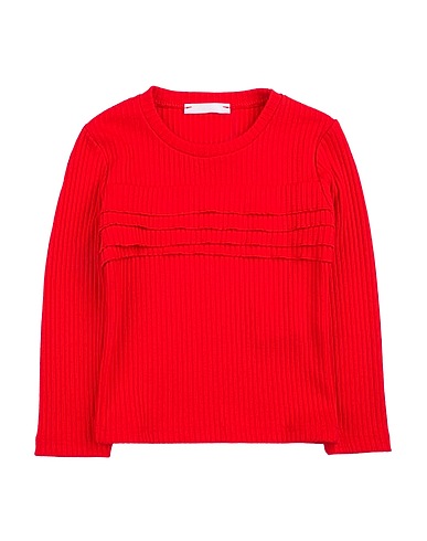 MISS GRANT Sweater Red 69% Polyester, 28% Rayon, 3% Elastane