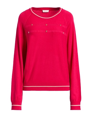 LIU •JO Jumper BETTER Fuchsia 80% Viscose, 20% Polyamide