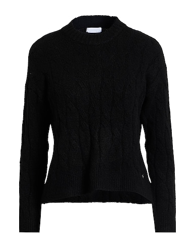 HAPPY 25® Pullover Nero 60% Acrilico, 14% Poliammide, 10% Poliestere, 8% Lana, 8% Viscosa