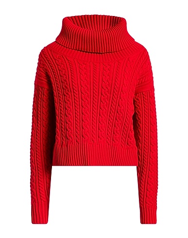 RRD Rollkragenpullover Rot 100% Polyester