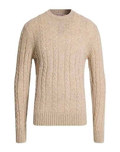 MC GEORGE Sweater Beige 100% Wool