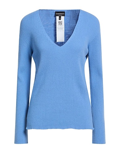 EMPORIO ARMANI Jumper Azure 52% Polyamide, 38% Viscose, 10% Cashmere