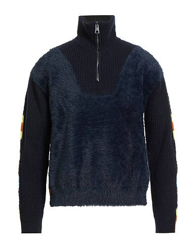 ATOMOFACTORY Polo neck Midnight blue 48% Polyamide, 28% Wool, 12% Mohair wool, 7% Other Fibres, 5% Acrylic