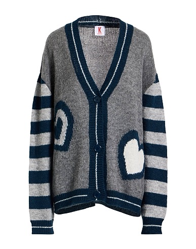 KONTATTO Cardigan Grey 40% Acrylic, 30% Mohair wool, 30% Polyamide