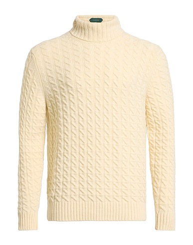 ZANONE Polo neck Off white 70% Alpaca wool, 30% Polyamide
