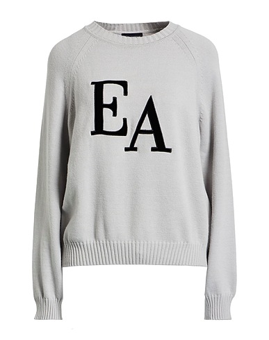 EMPORIO ARMANI Pullover ICON Grigio chiaro 54% Poliammide, 42% Viscosa, 4% Cachemire, Poliestere, Elastan